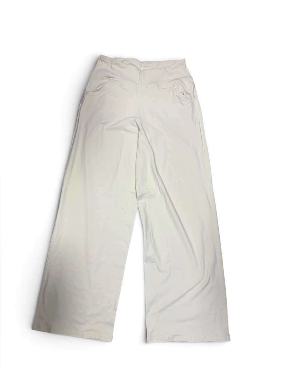 LIGHT YELLOW Women’s Wide-Leg yoga Pants